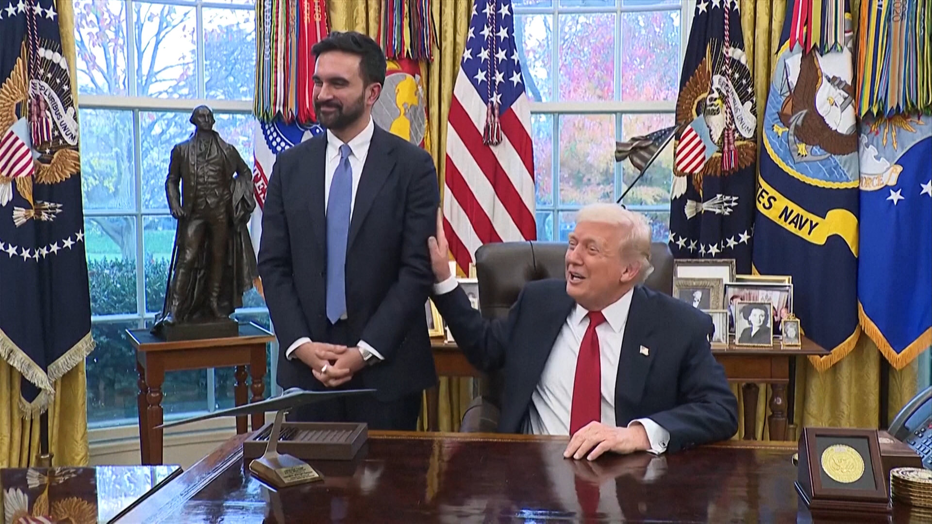 Trump a Mamdani: dammi pure del fascista io non me la prendo